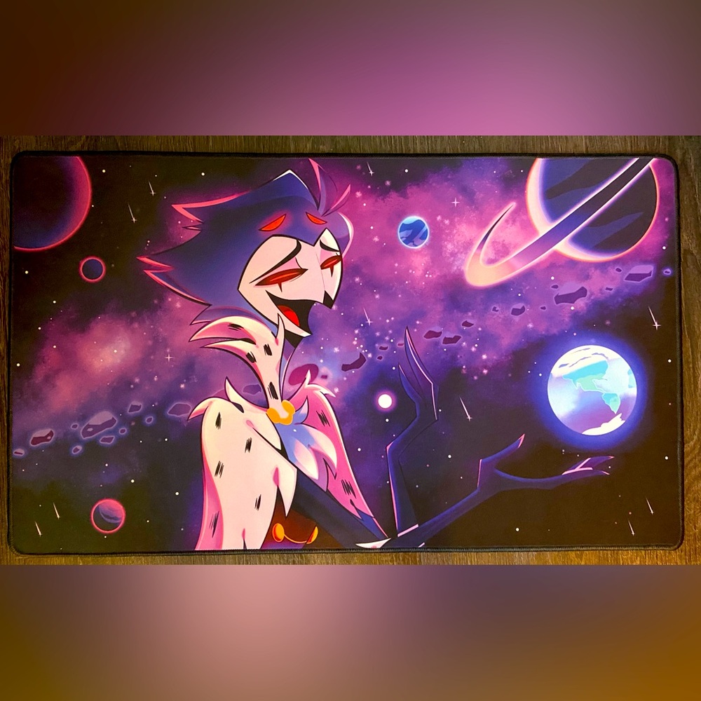 Shark Robot Helluva Boss Stolas Playmat